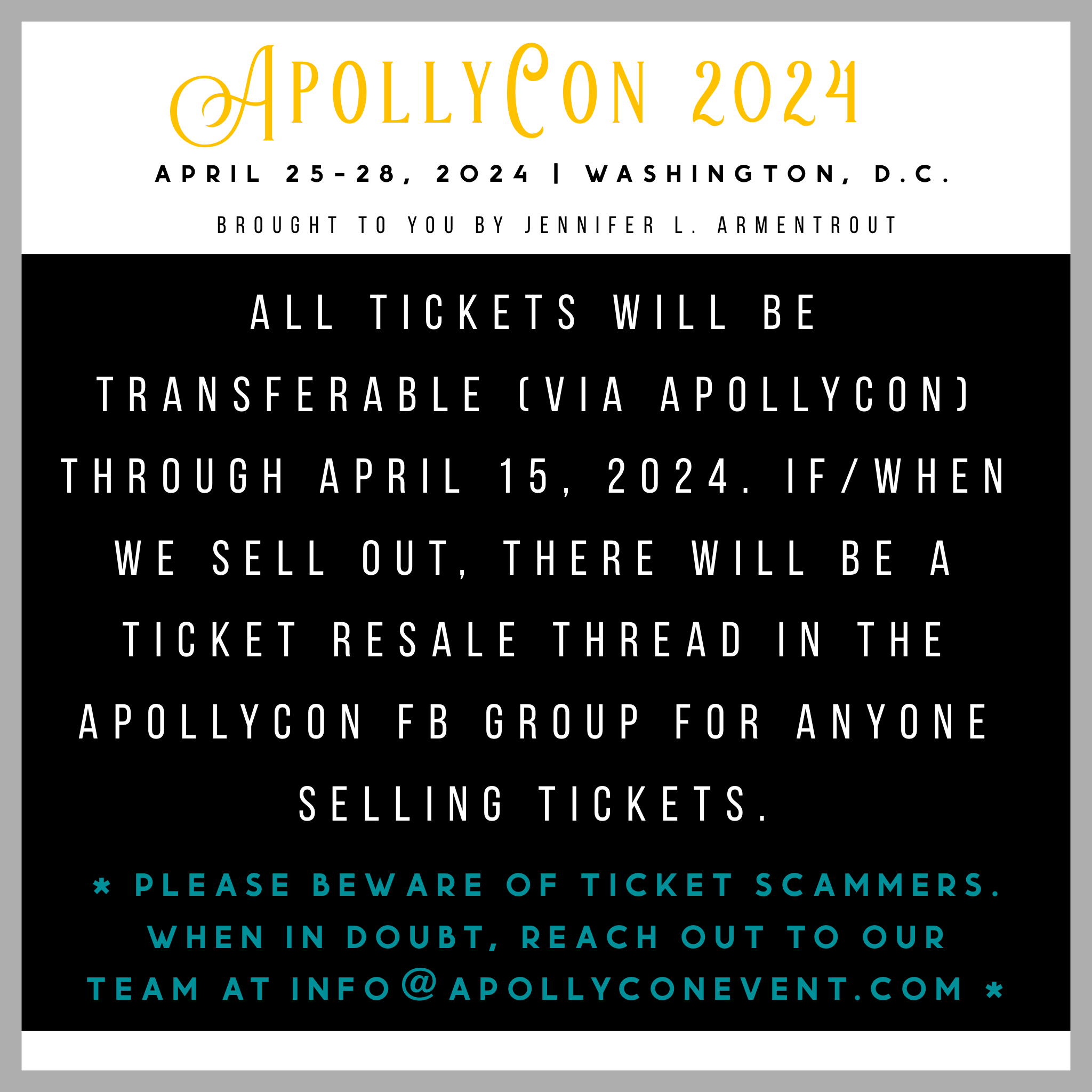 Tickets ApollyCon