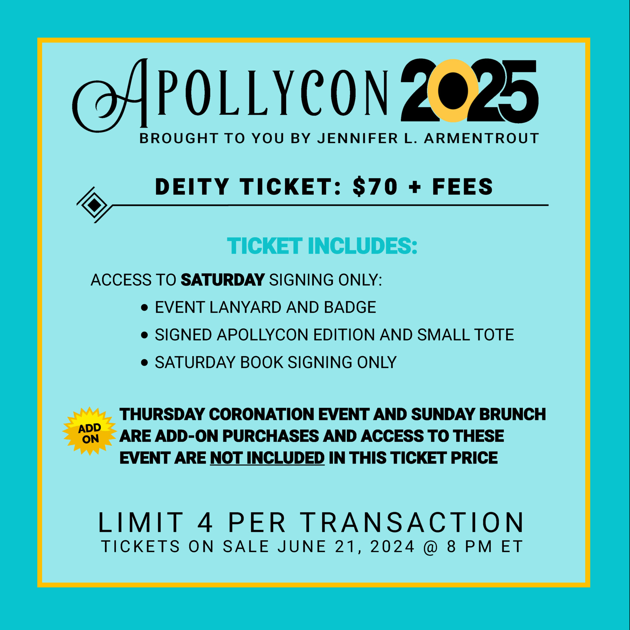 Tickets ApollyCon